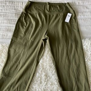 Brand new with tags EILEEN FISHER lantern pants! Olive green. Size 1x